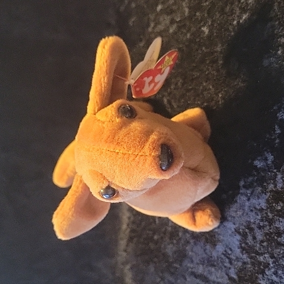 TY 1995 Weenie the dachshund beanie baby